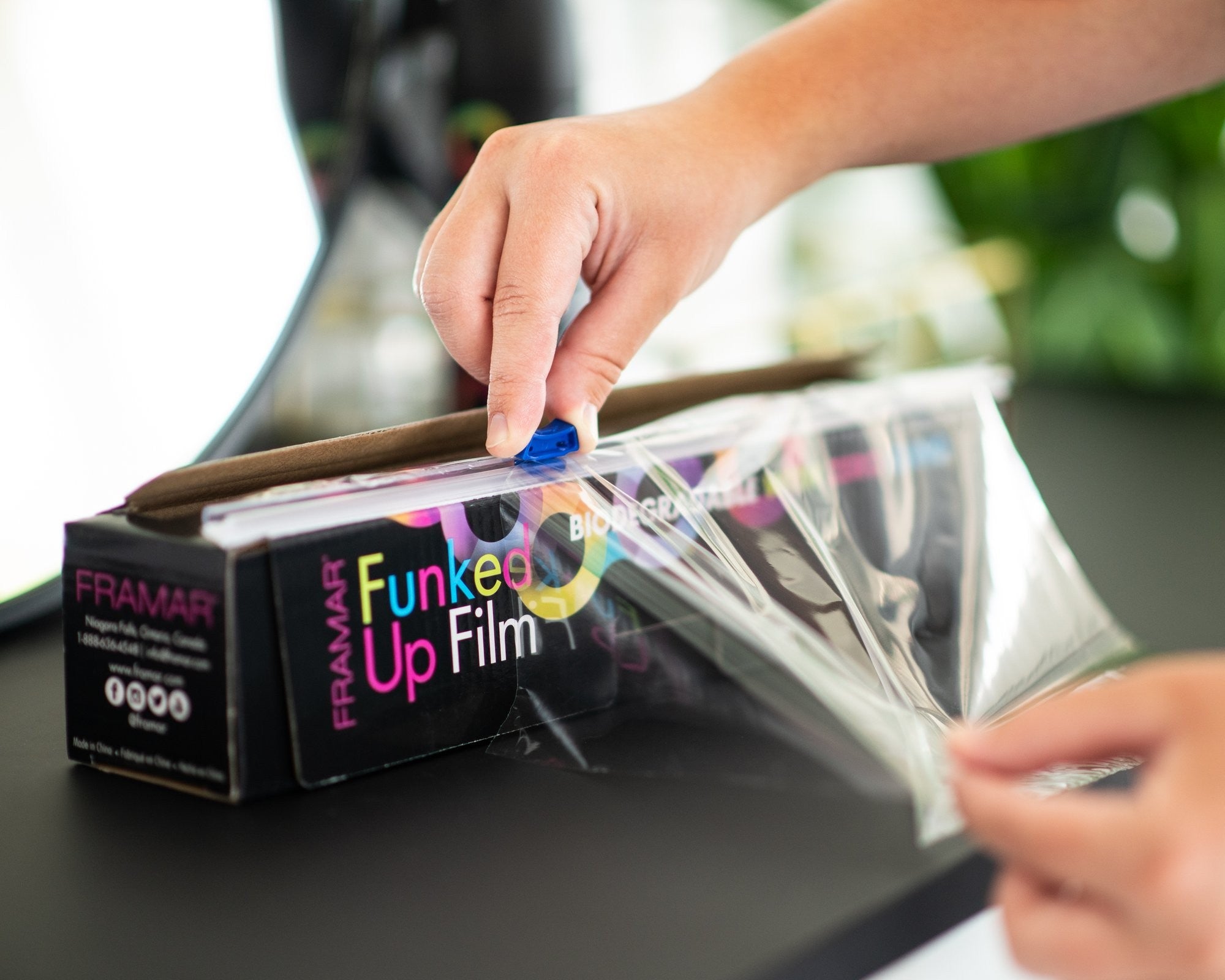 Film Protector Framar Funked Up | Aislamiento Transparente para Balayage (92m) - imagen 6
