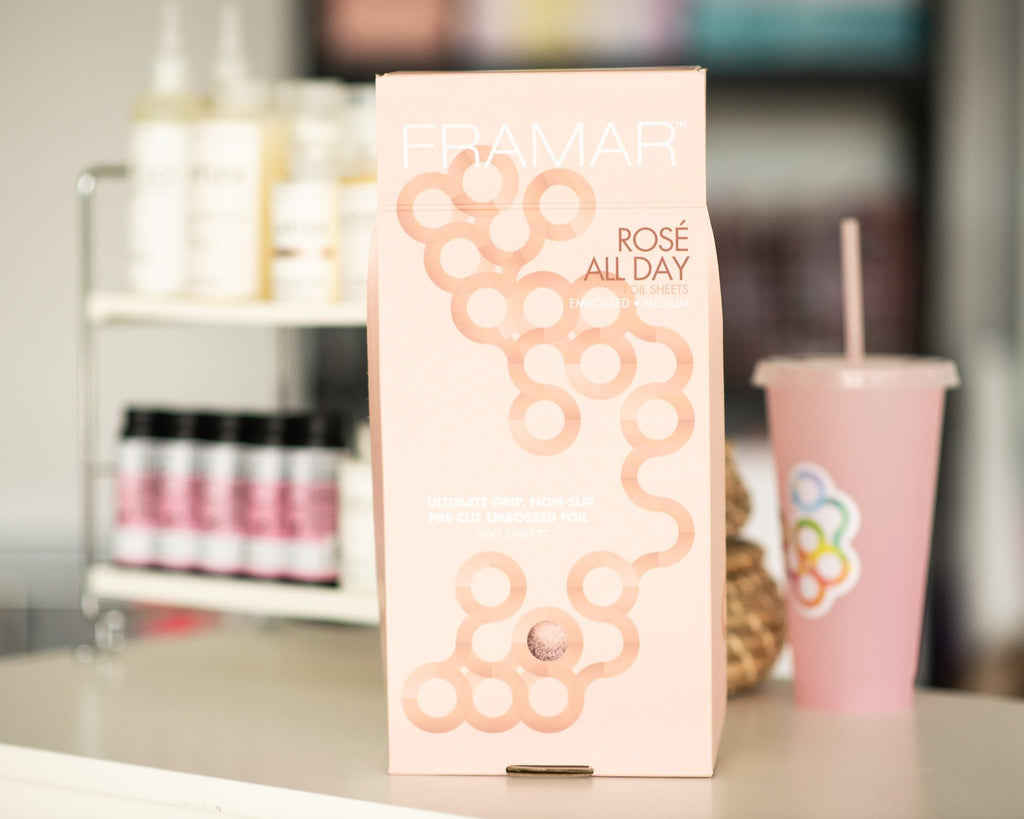 Hojas de Aluminio Framar Rosé All Day | Pre-cortadas 13x30cm (500 Hojas) - imagen 6