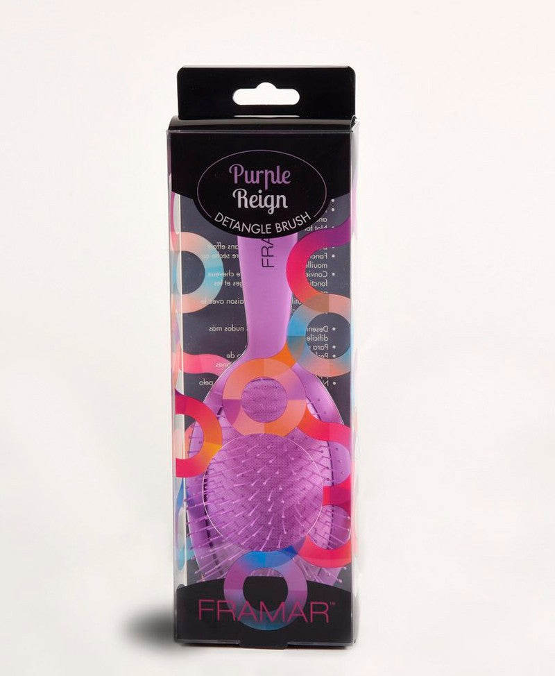 Cepillo Framar Purple Reign para desenredar | Púrpura - imagen 3