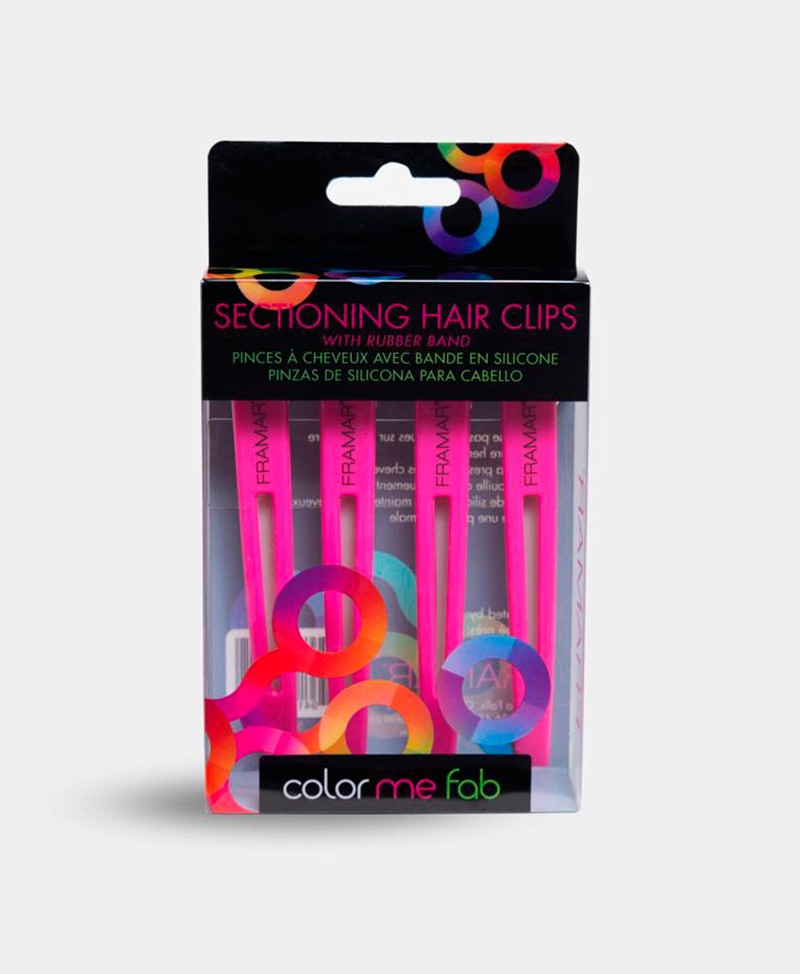 Clips Framar Súper Seccionadores Rosados | Pack 4