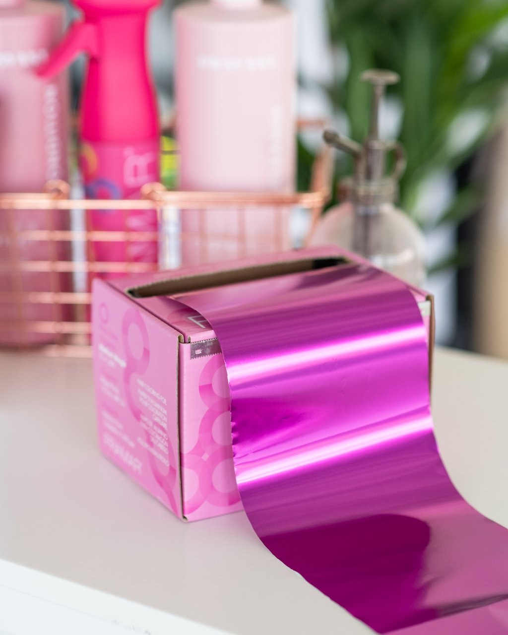 Framar Papel Aluminio Man Eater Magenta 500m | Rollo Profesional - imagen 5