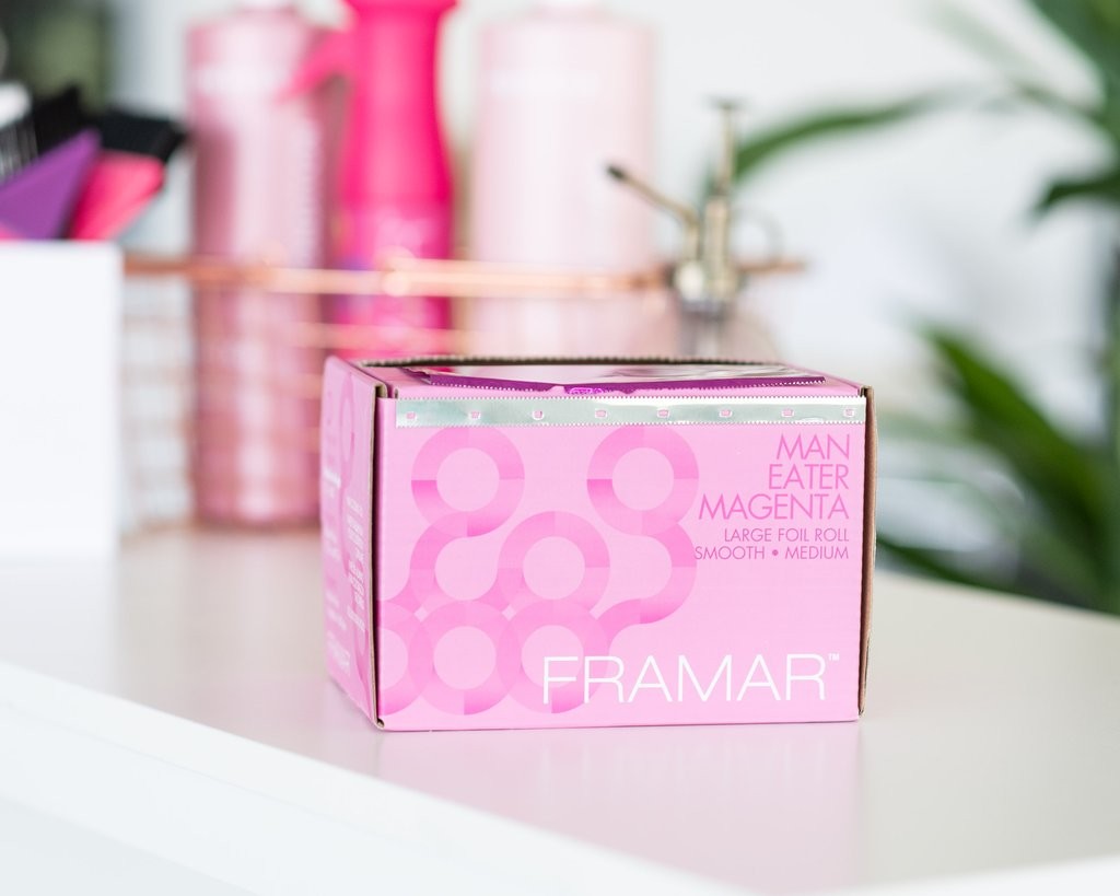 Framar Papel Aluminio Man Eater Magenta 500m | Rollo Profesional - imagen 6
