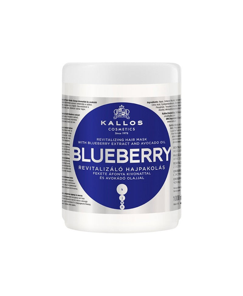 Máscara Kallos Blueberry | Brillo, Volumen y Efecto Antioxidante 275-1000ml - imagen 2