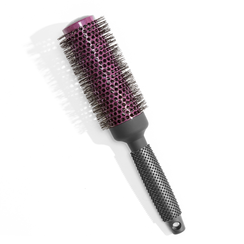 Cepillo Brushing Carbono y Turmalina Ergo 43mm | Volumen, Anti-Frizz y Brillo