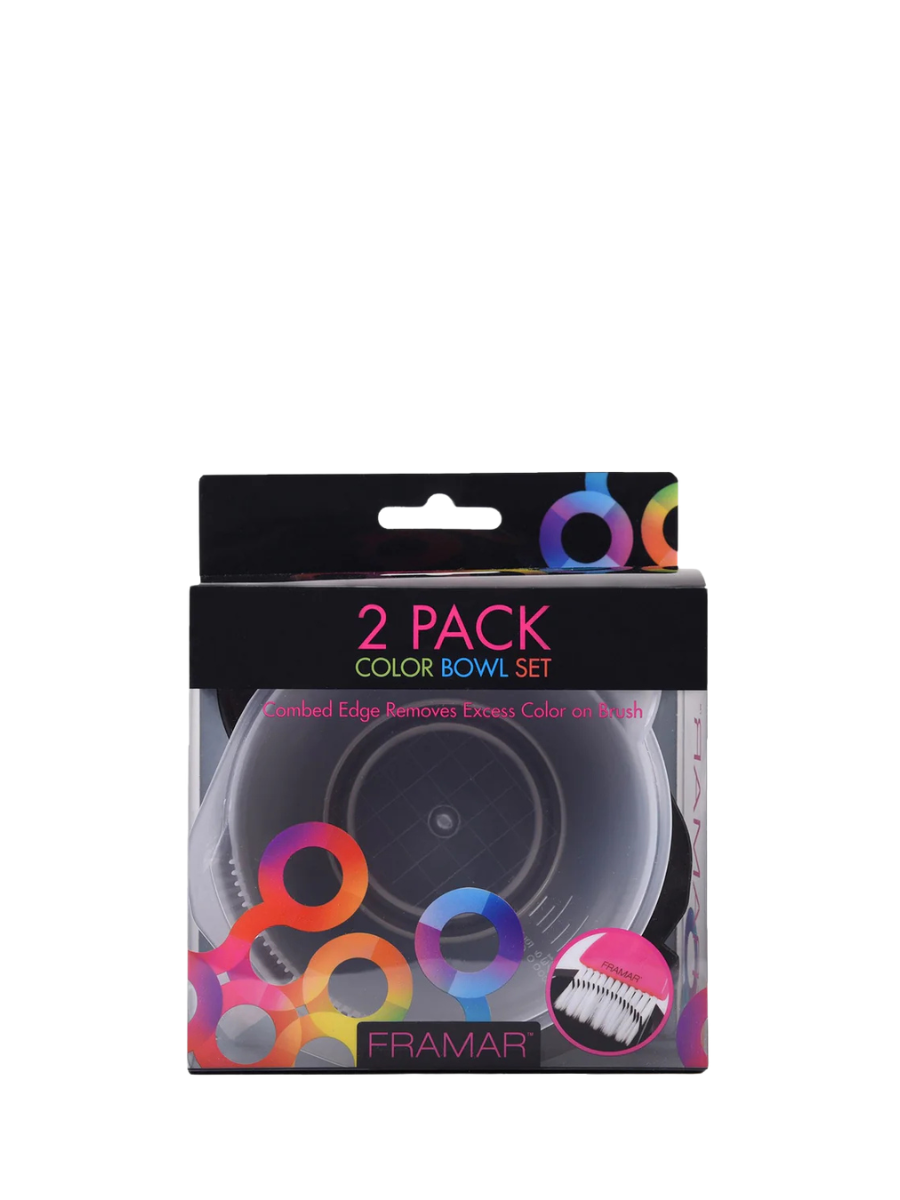 Set Profesional de Pocillos Framar (Pack 2) | Negro y Transparente