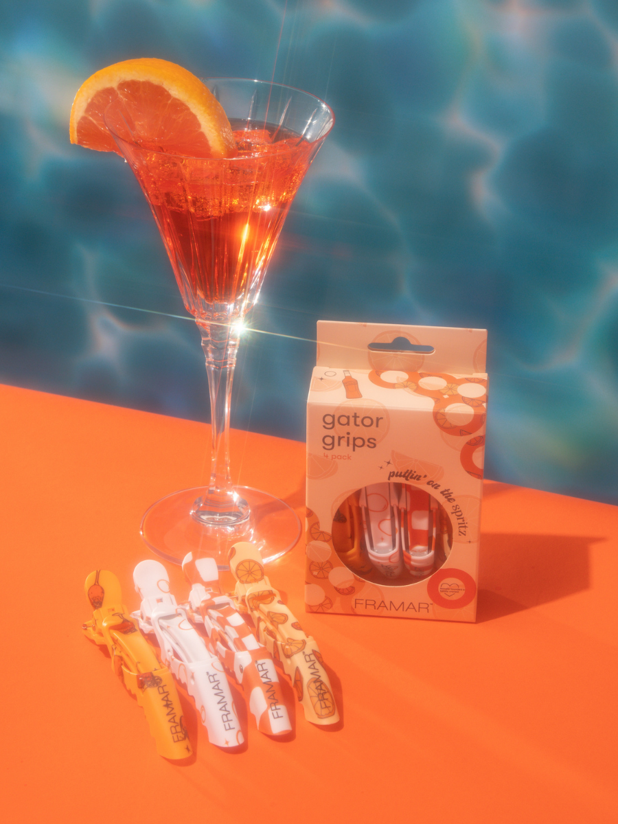 Framar Clips de Agarre Cocodrilo Puttin' On The Spritz | Pack 4