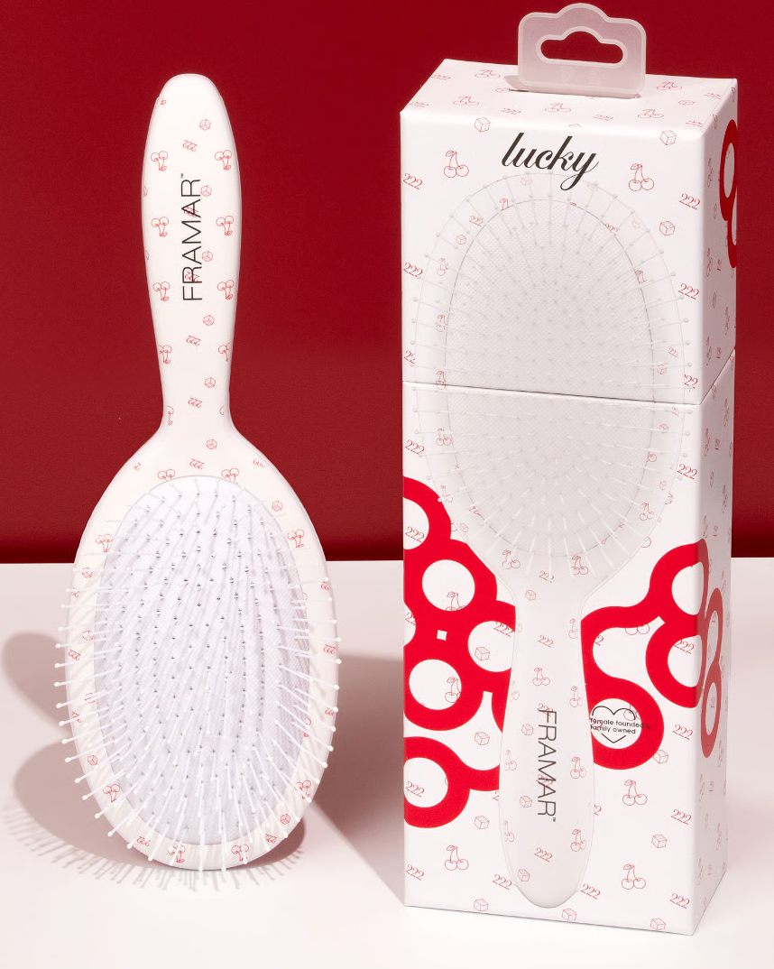 Framar Cepillo para Desenredar Get Lucky White | Sin Tirones