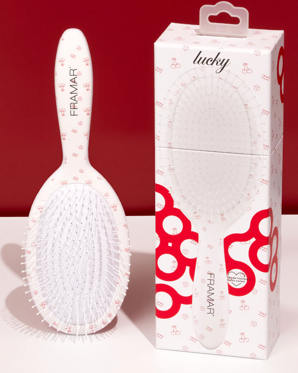 Framar Cepillo para Desenredar Get Lucky White | Sin Tirones