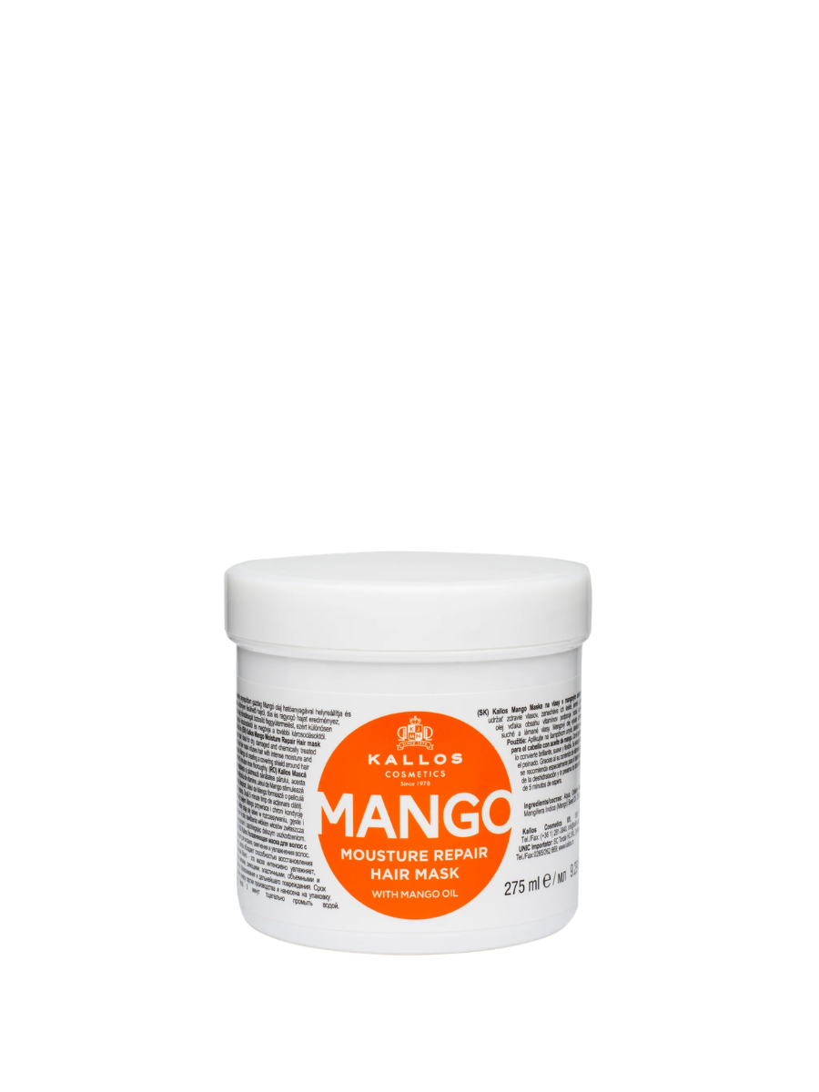 Kallos Máscara Mango 275ml - 1000ml | Hidratación Profunda con Extracto Tropical