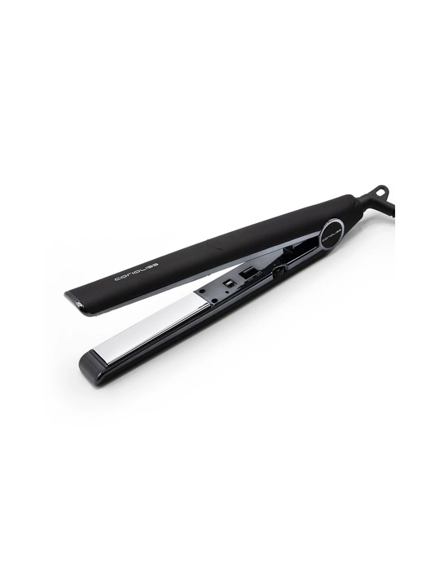 Plancha Profesional Corioliss C1 Black Soft Touch Chrome | Versátil Alisa y Riza