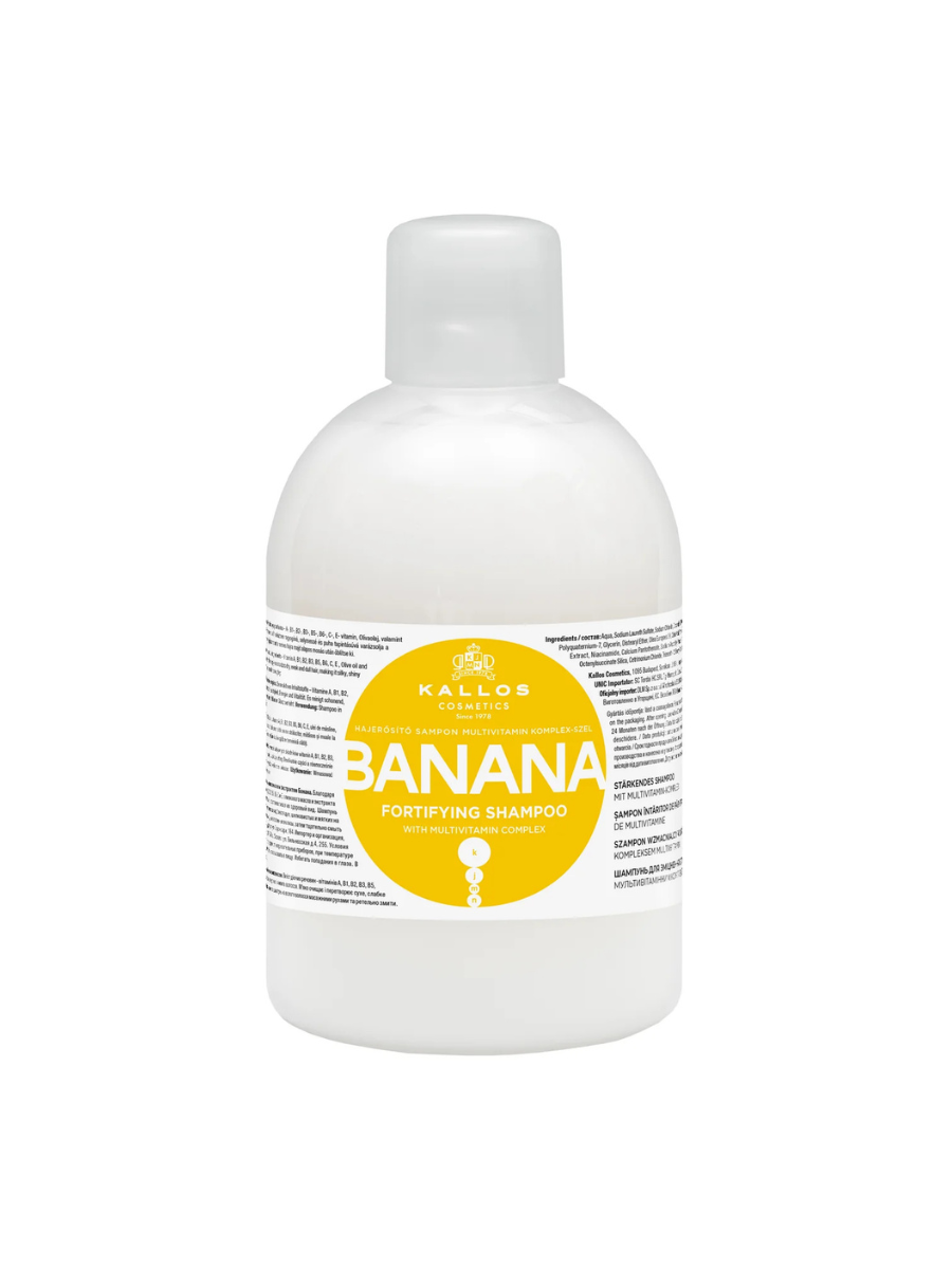 Kallos Shampoo Banana 1000ml | Hidratación Profunda y suavidad