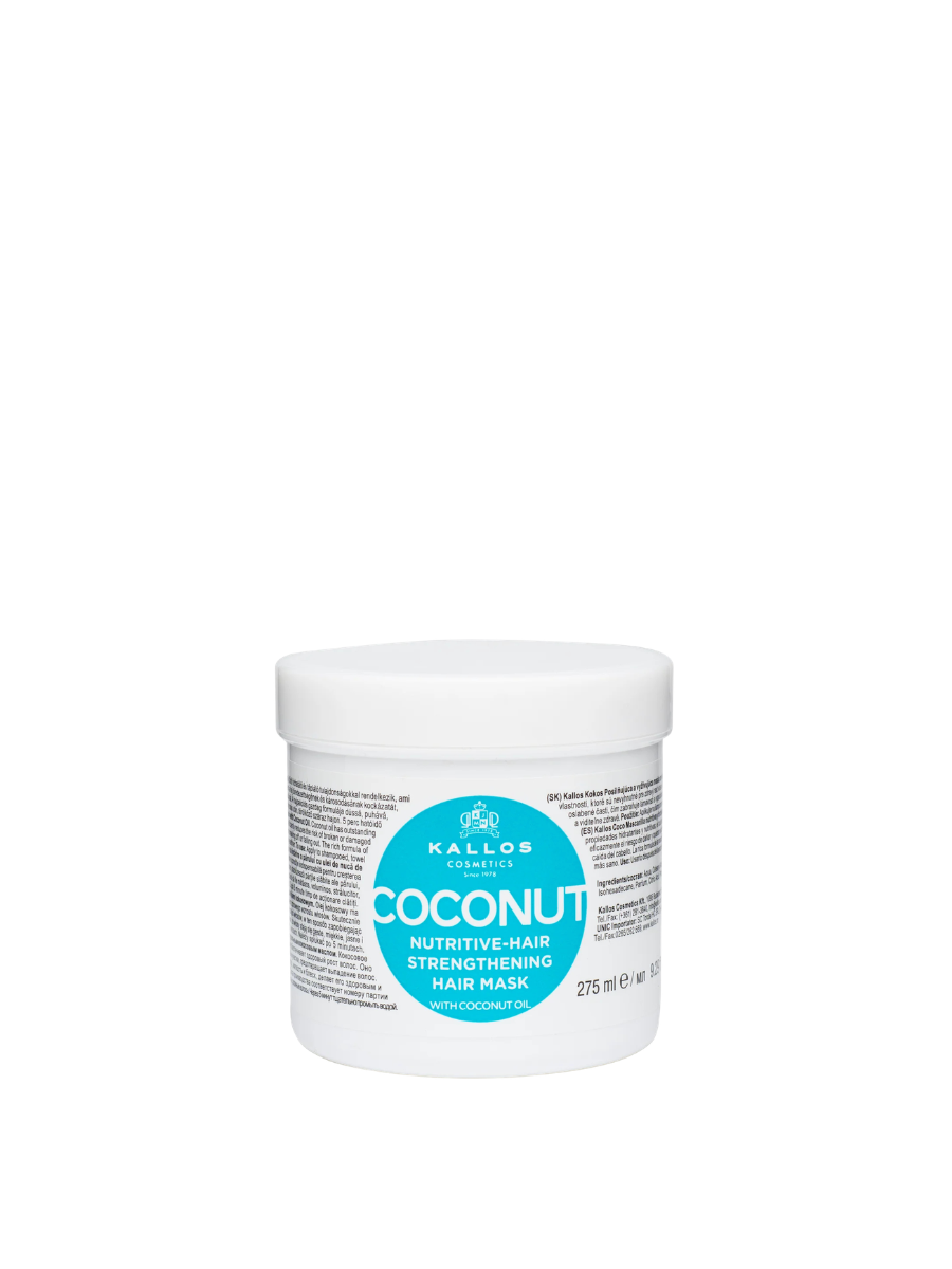 Kallos Máscara Capilar Coconut 275ml / 1000ml – Hidratación Profunda y Brillo Anti-Frizz