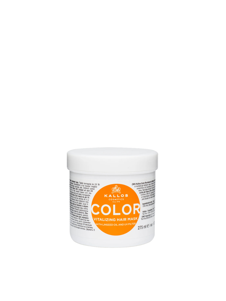 Kallos Máscara Capilar Color | Protección y Brillo Intenso para Cabello Tinturado 275ml - 1000ml