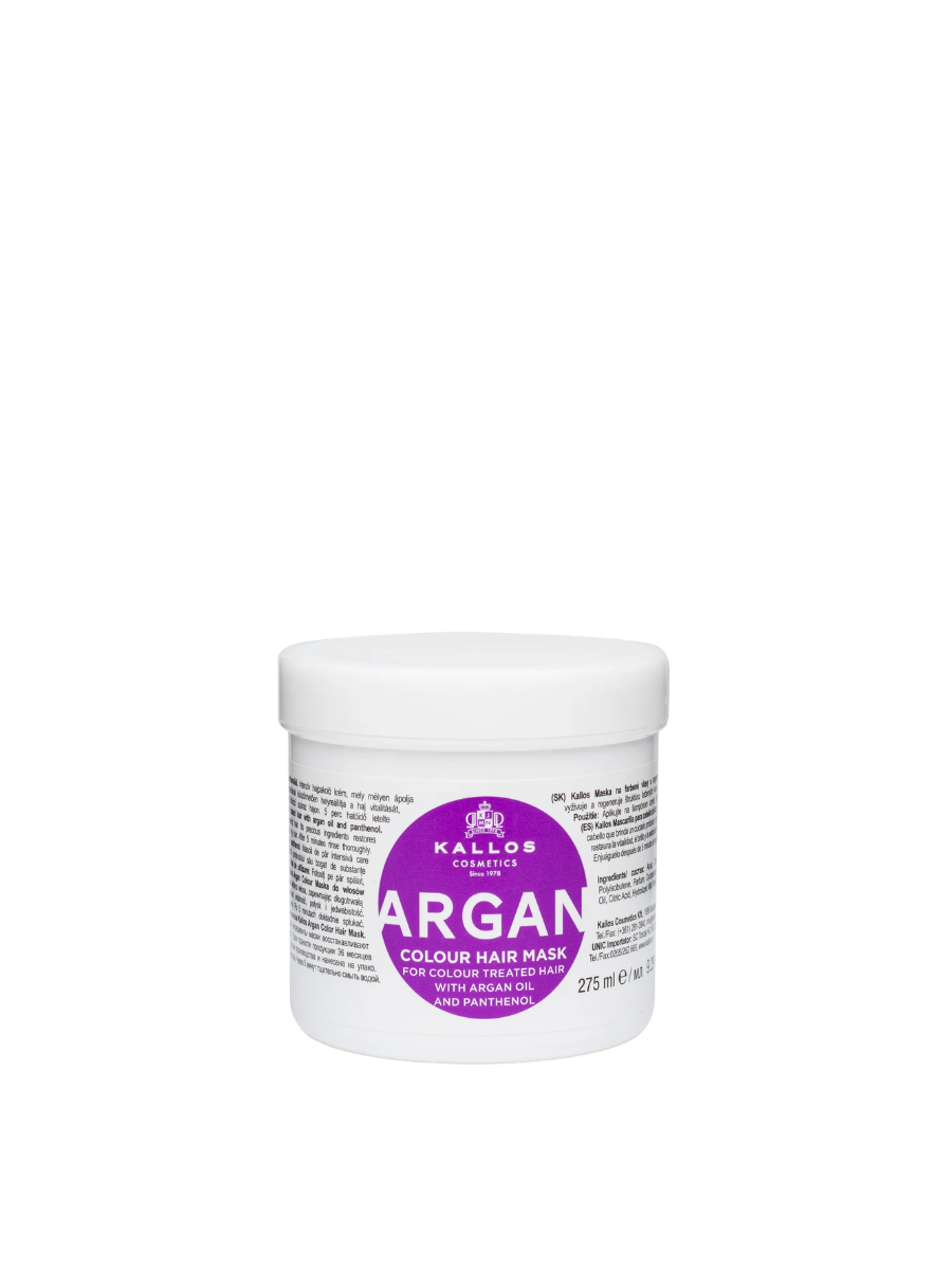 Kallos Máscara Capilar Argán 1000ml | Nutrición Profunda y Brillo Intenso