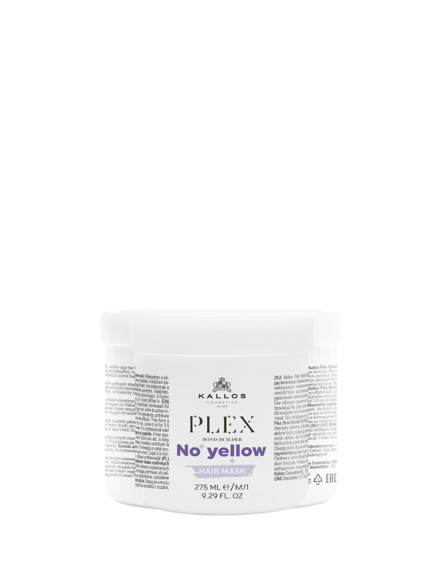 Kallos Máscara Plex Bond Builder No Yellow | 275ml, 500ml y 1000ml