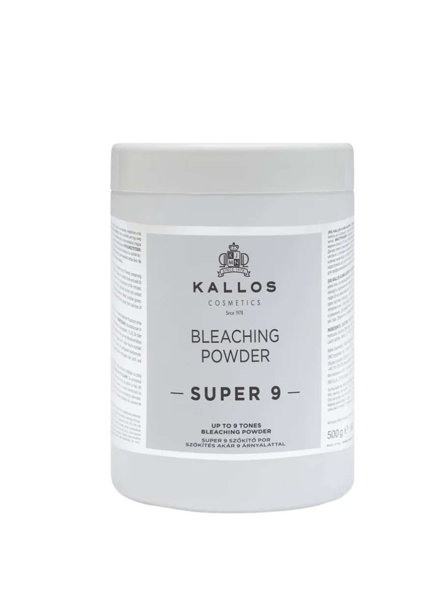 Decolorante Kallos Super 9 | 35gr y 500gr | Aclaración Profesional