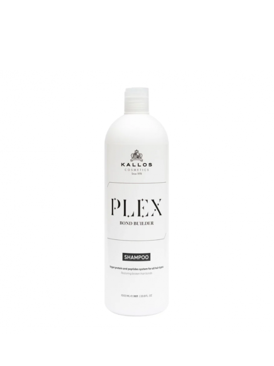 Kallos Shampoo Plex Bond Builder | 500ml y 1000ml | Reparación y Fortalecimiento Capilar