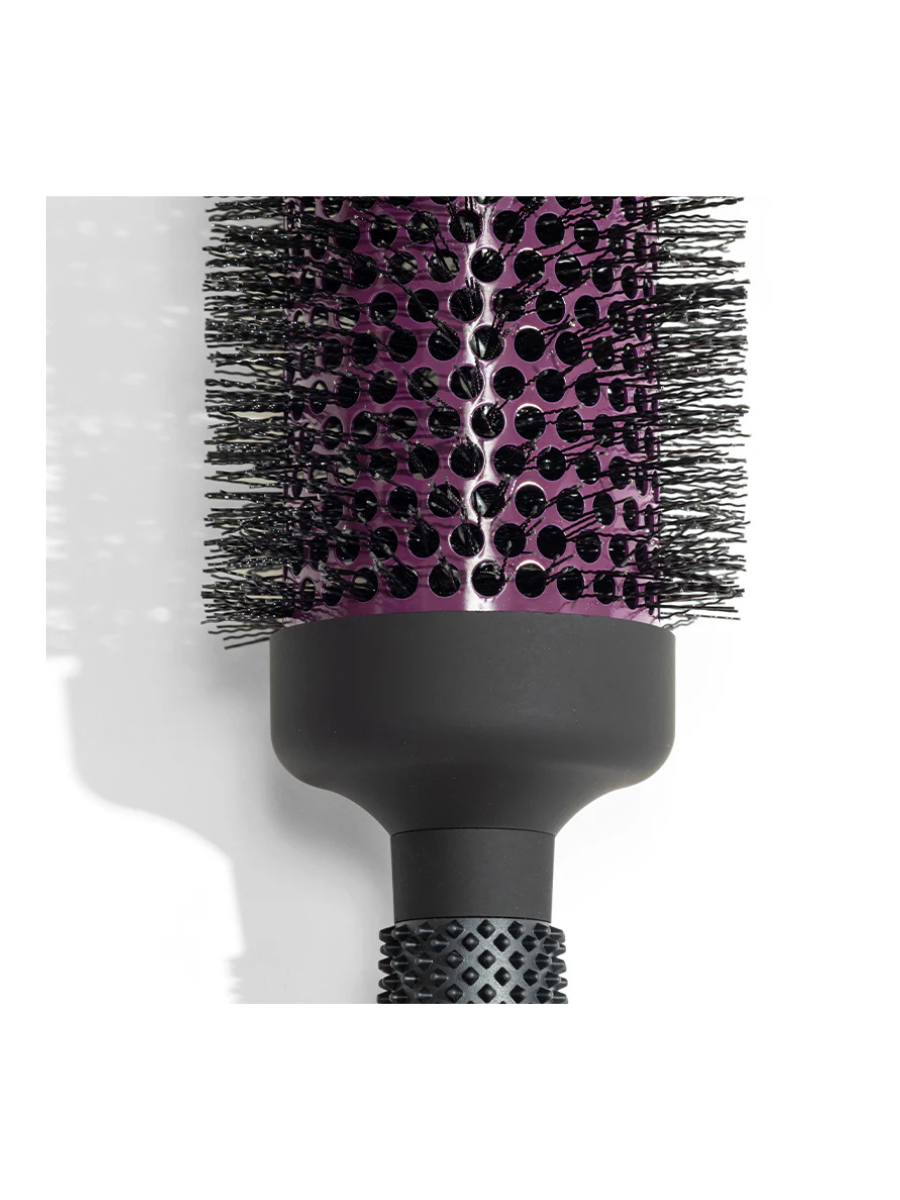 Cepillo Brushing Carbono y Turmalina Ergo 43mm | Volumen, Anti-Frizz y Brillo