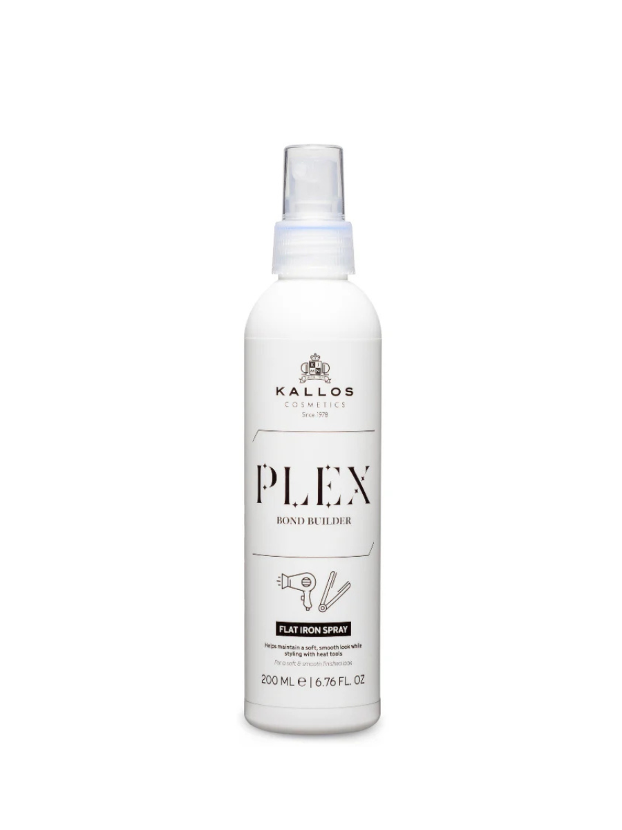 Kallos Línea Plex Protector Térmico Capilar Flat Iron 200ml