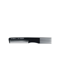 Peineta Profesional Kiepe 507 | Fibra de Carbón para Barbería y Detalle de Corte