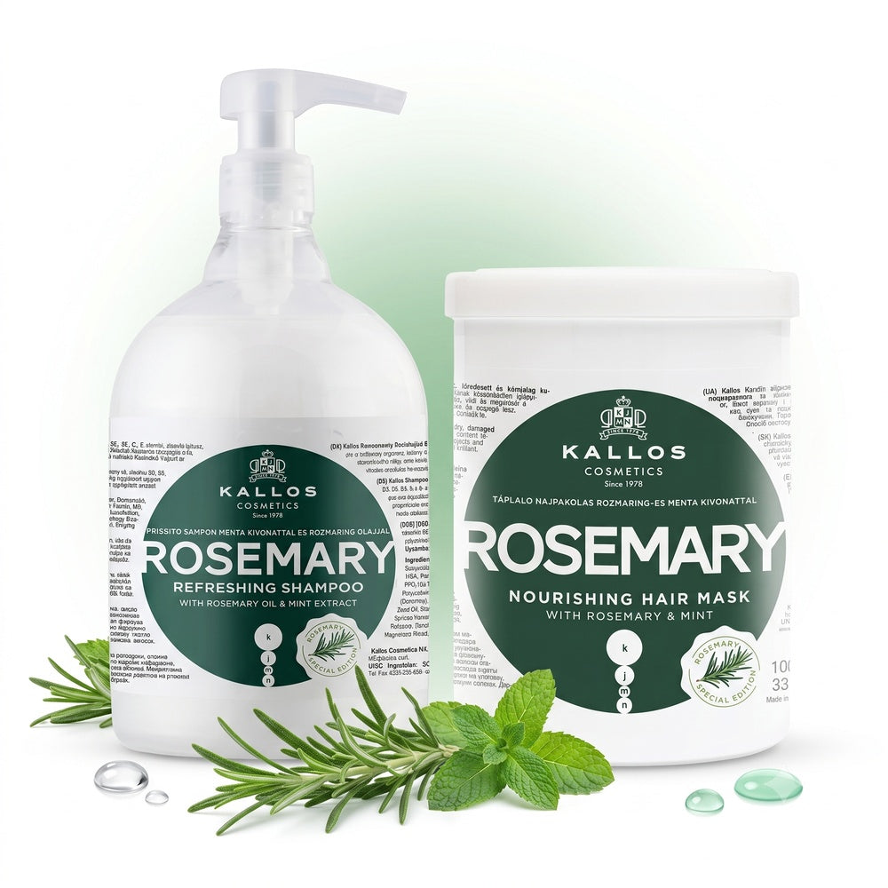 Dúo Rosemary | Shampoo + Mascarilla 1000ml