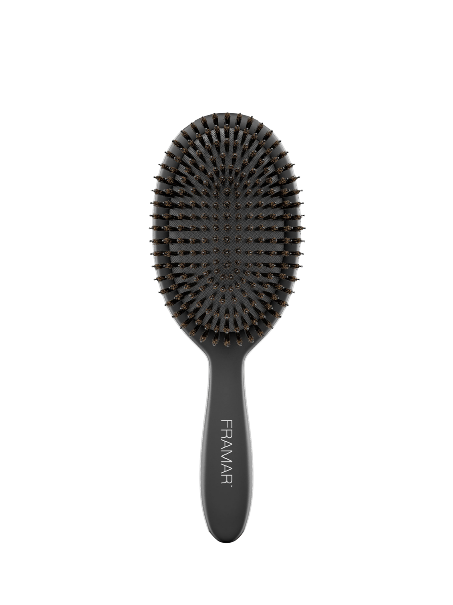 Cepillo de Acabado Profesional Framar Black | Control de Frizz y Brillo