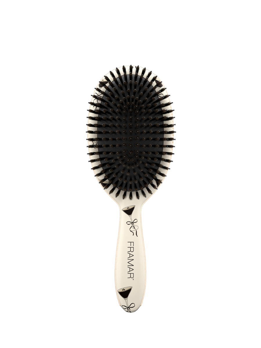 Cepillo de Acabado Profesional Framar Espresso Martini | Control de Frizz y Brillo