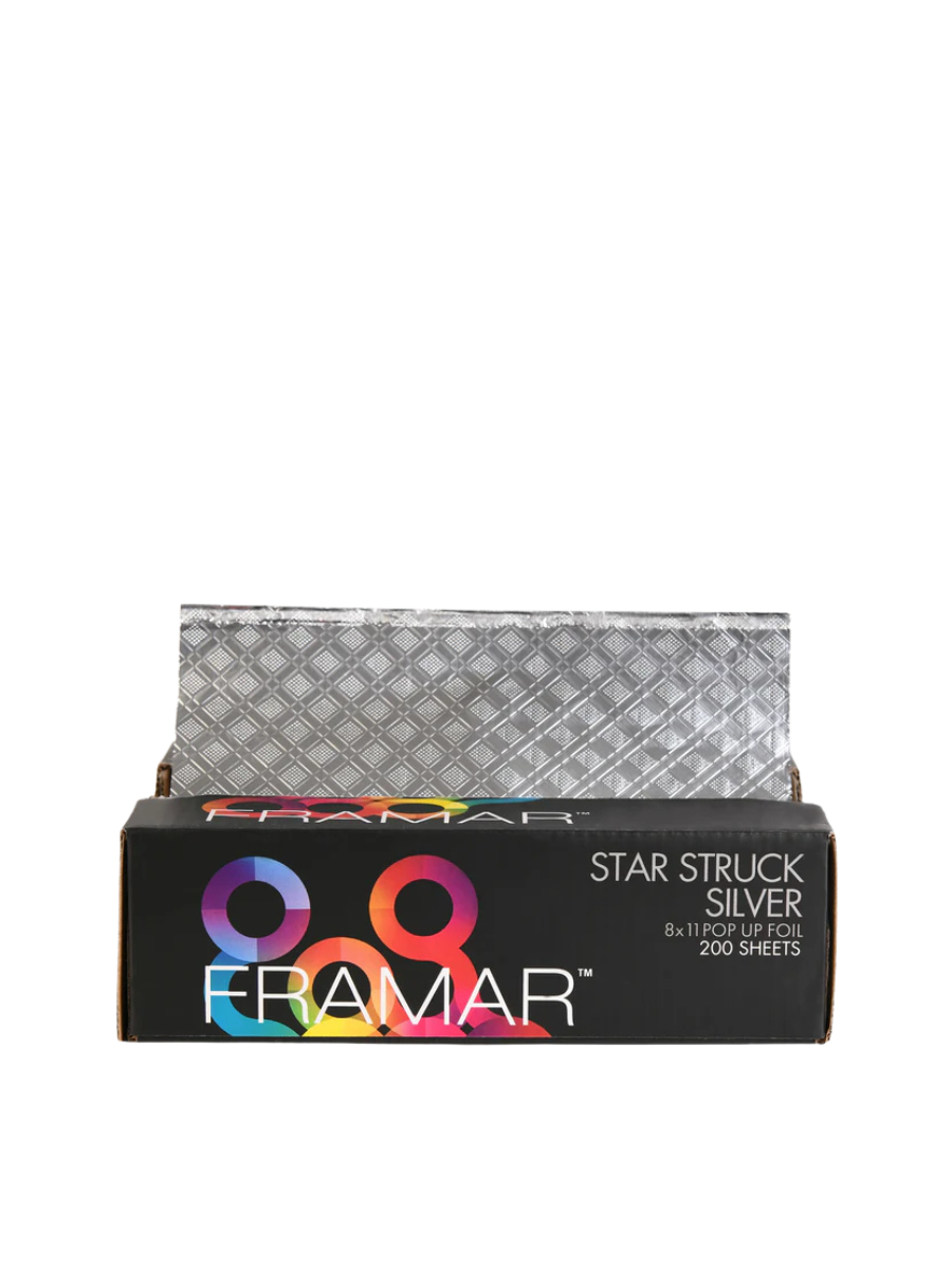 Pop Ups Star Struck Silver 21cm x 28cm – 200 Hojas | Papel Aluminio Pre-Cortado