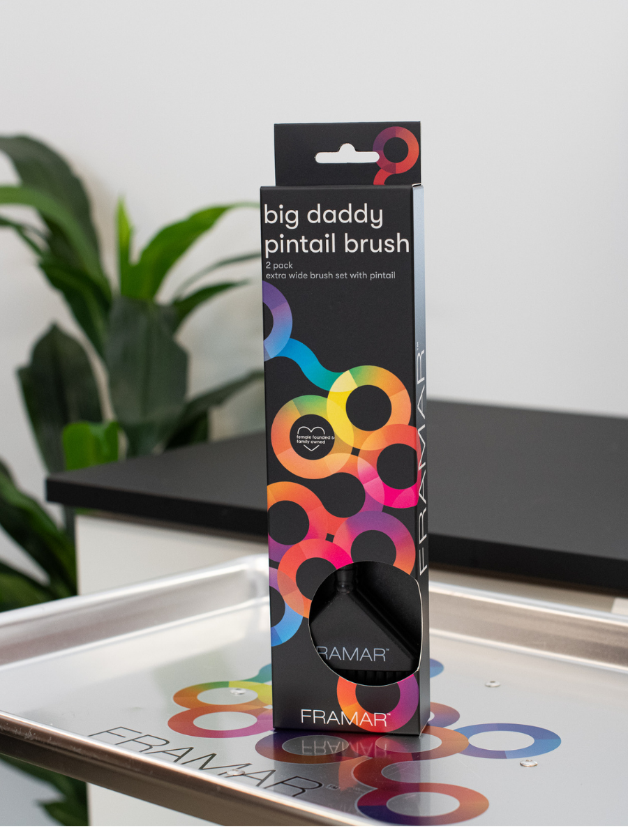 Set de Brochas Pintail Framar Big Daddy Black | Precisión y Seccionado Profesional