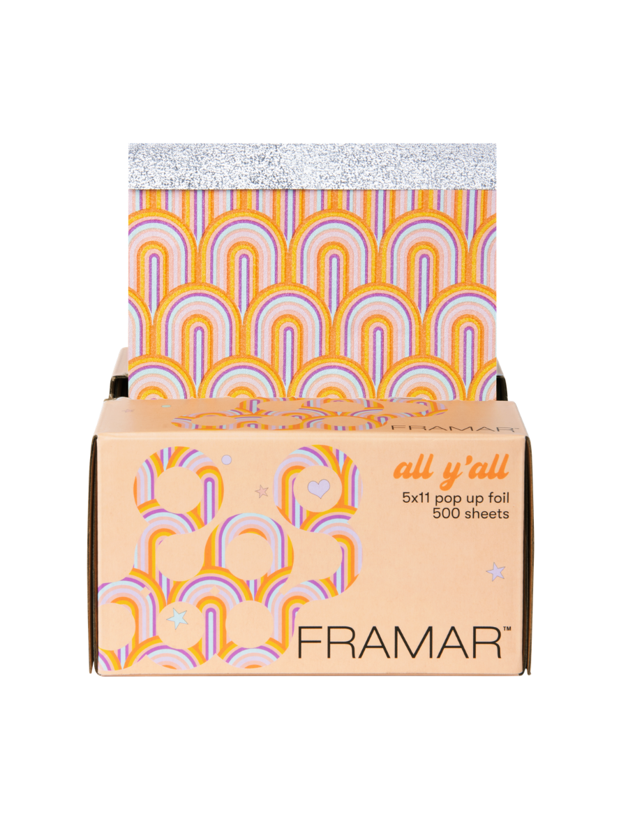 Papel Aluminio Pre-Cortado Framar Pop Ups All Y’All 2024 | 500 Hojas