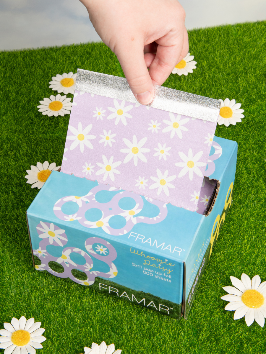 Papel Aluminio Pre-Cortado Framar Pop-Ups 13 x 28 cm Whoopsie Daisy | 500 Hojas