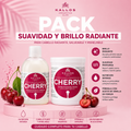 Pack Suavidad y Brillo Radiante Kallos Cherry 1000ml