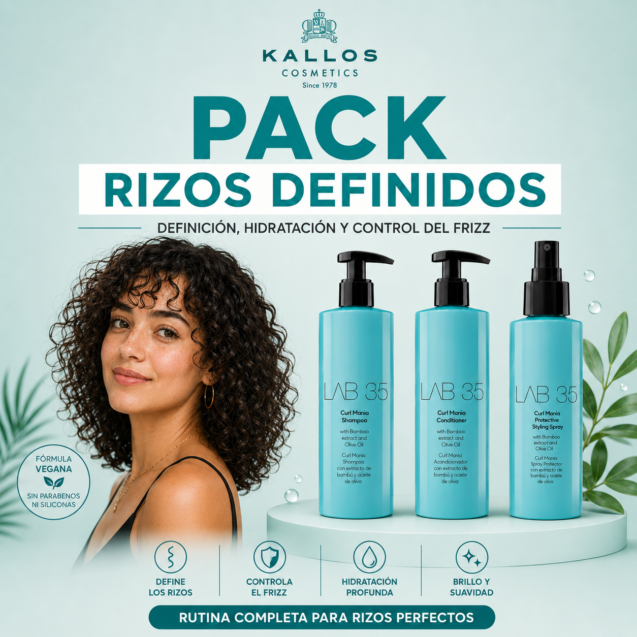 Pack Rizos Perfectos Lab35 Curl Manía