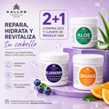 Pack Kallos 2+1 Reparación y Revitalización Capilar - Aloe + Blueberry + Orange | 3 x 275 ml