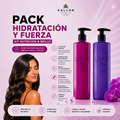 Pack Hidratación y Fuerza Kallos Lab35 Signature Shampoo + Acondicionador 500ml