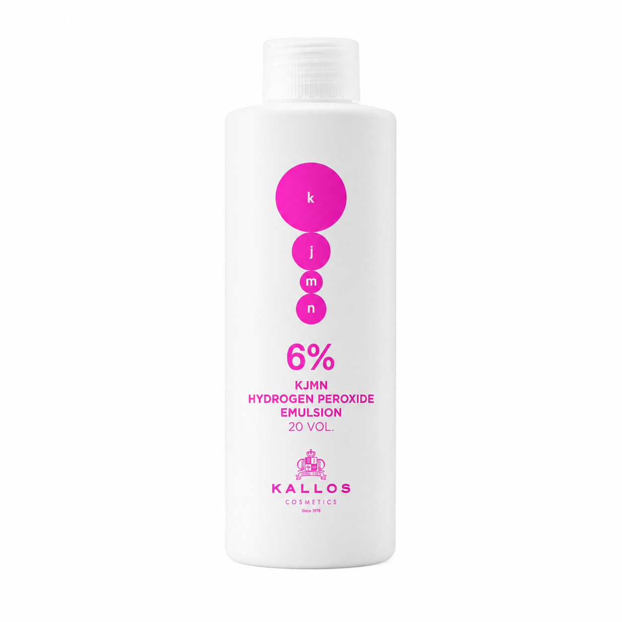 Peróxido Kallos KJMN: Crema Oxidante Profesional con Keratina y Argán