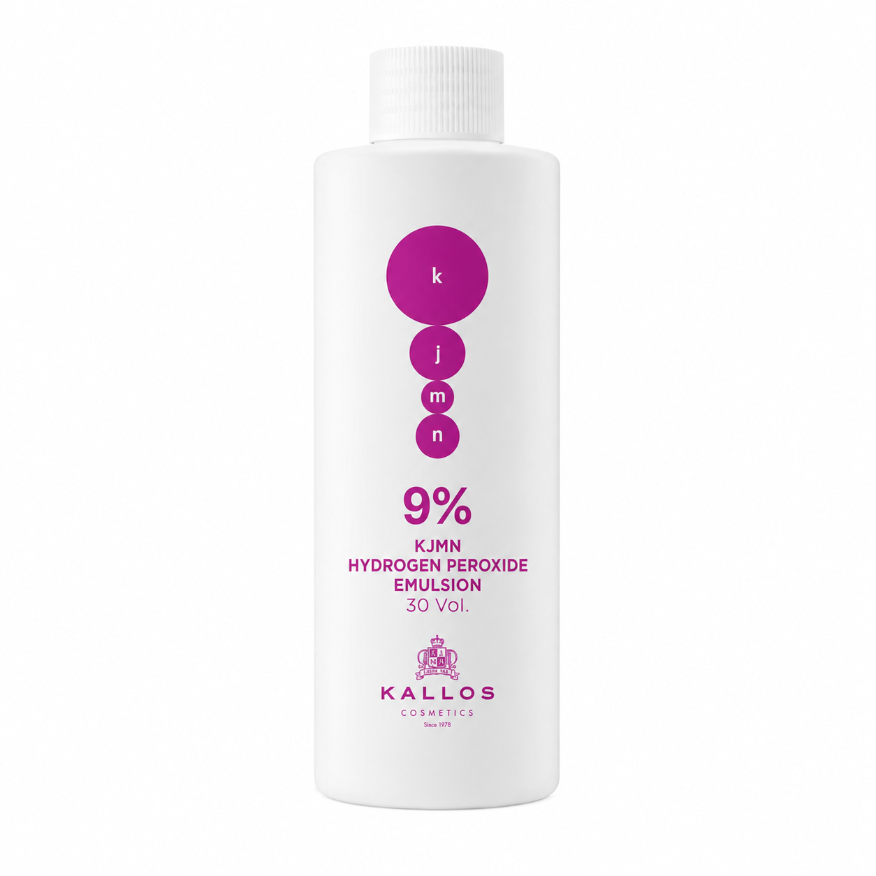 Peróxido Kallos KJMN: Crema Oxidante Profesional con Keratina y Argán