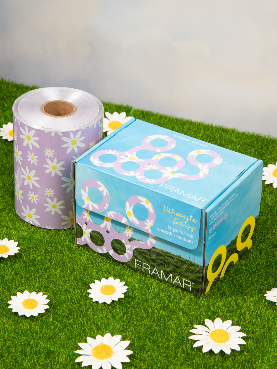 Rollo Papel Aluminio Framar Embossed Medium Whoopsie Daisy 100mts | Textura Media