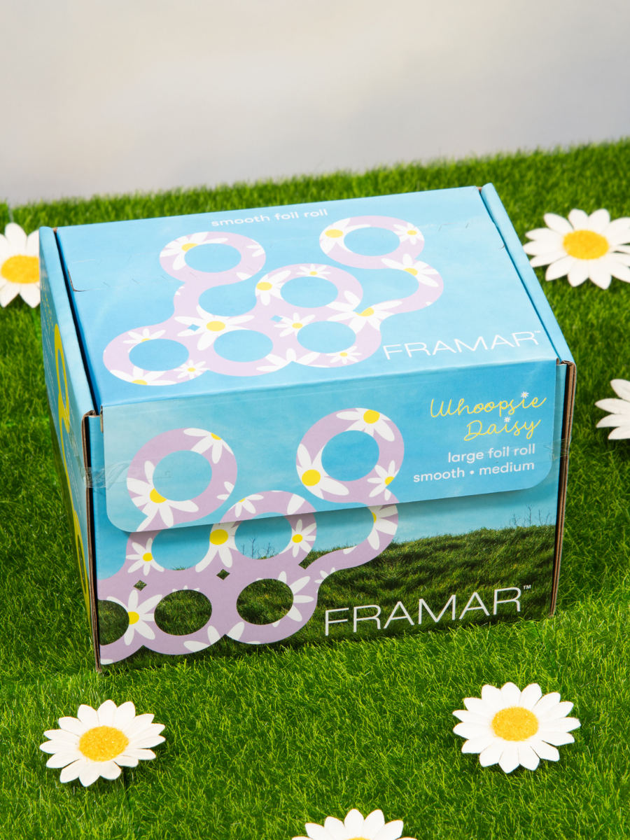 Rollo Papel Aluminio Framar Embossed Medium Whoopsie Daisy 100mts | Textura Media