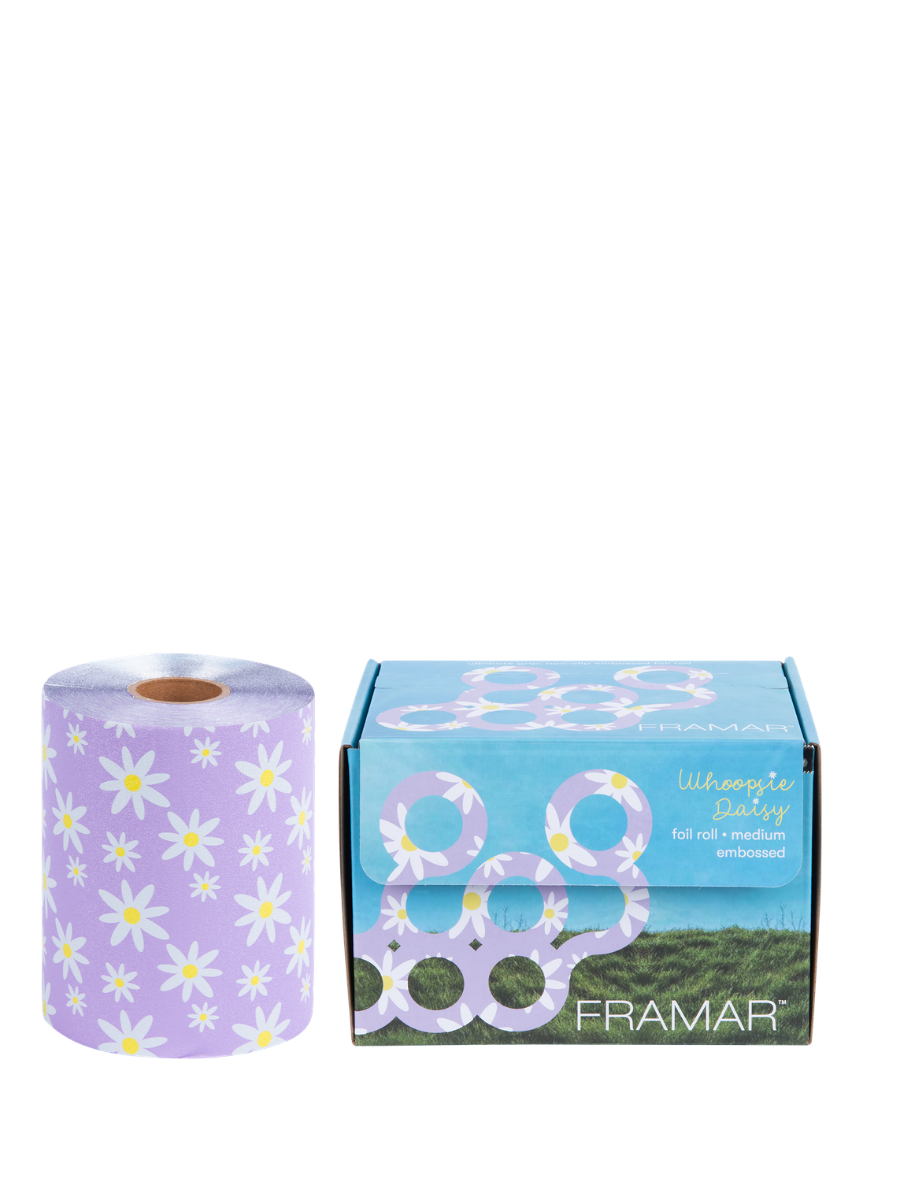 Rollo de Aluminio Profesional Framar Large Roll Medium Whoopsie Daisy 500 mts | Textura Media