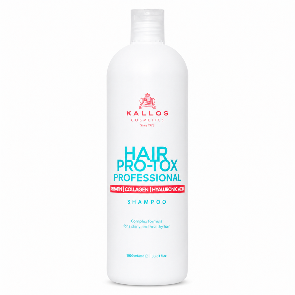 Kallos Shampoo Pro-Tox 500ml / 1000ml – Limpieza Suave y Fortalecimiento